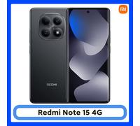 Versión Global Redmi Note 15, Teléfono Inteligente 4G, Pantalla AMOLED de 6.77 Pulgadas y 120 Hz, Batería de 6000 mAh y 33 W, Cámara Dual de 108 MP, Teléfono Móvil Xiaomi Green