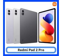 XIAOMI REDMI Pad 2 Pro, 128GB/256GB Tablet, Plateado, 12.1 Pulgadas, 2560x1600, HyperOS 2, 6GB/8GB RAM, 12000mAh (Pulgadas, 12.1, Plateado, WiFi, 256, GB)