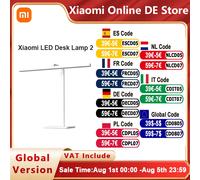 Versión Global Xiaomi lámpara de escritorio LED 2 Alexa o asistente de Google control de voz índice de renderizado de alto color Ra95