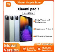 Versión Global Xiaomi Pad 7 Tablet PC Snapdragon 7+ Gen 3 11,2 ''3,2 K 144Hz pantalla 8850mAh batería grande 13MP cámara Real Blue