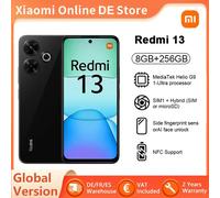 Versión Global Xiaomi Redmi 13 teléfono inteligente NFC 108MP MP cámara súper clara 33W carga rápida AI desbloqueo facial Blue