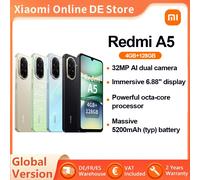 Versión Global Xiaomi Redmi A5 4G Smartphone 6,88 ''120Hz pantalla 5200mAh batería 32MP cámara Real conector de Audio de 3,5mm Green