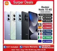 Xiaomi - Redmi Note 15 17,2 cm (6.77"") 8 GB 256 GB 6000 mAh Verde