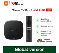 Versión Global Xiaomi TV Box S 3.a generación 4K Ultra HD 2G 32G WiFi BT5.2 Google TV Cast Netflix Mi TV Box Smart TV Box reproductor multimedia xiaomi tv box 3rd