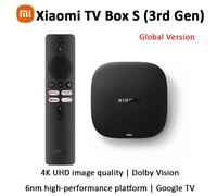 Versión Global Xiaomi TV Box S 3.a generación 4K Ultra HD Bluetooth 5,2 Wifi6 Android TV Google TV Asistente de Google Smart Media TV Play Mi Box S 3rd Gen