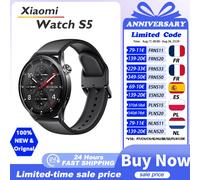 Versión Global Xiaomi Watch S5 Smartwatch Pantalla AMOLED de 1.48" 21 Días de Autonomía Monitoreo de Salud Durante Todo el Día Más de 150 Modos Deportivos Black ship today