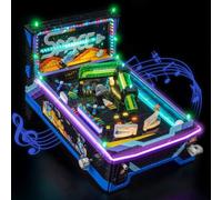 Versión interactiva de luz compatible con la máquina de pinball Lego Arcade | BrickBling Iluminación compatible con Lego 11374, modelo no incluido