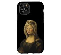 Versión Karen de Mona Lisa: El Arte clásico se UNE a la Actitud Moderna Carcasa para iPhone 11 Pro