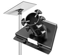 [Versión mejorada] Adaptador de tubo Starlink Gen 3, soporte de mástil Starlink, placa de montaje Starlink V3 para techo, compatible con la antena estándar Starlink, se adapta a mástiles de 28-54 mm