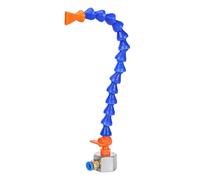 Versión mejorada Sistema de pulverización lubricación refrigerante niebla para corte metal Grabado Máquina pulverizadora enfriamiento tubería aire Taladro fresado torn Single tube 19.7 in Flat Nozzle