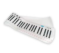 Versión profesional de 88 teclas para simulación de dedos de piano, ayuda de enseñanza, tabla de notas para estudiantes principiantes