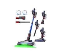 VersLife Aspiradora sin Cable 40KPA/500W,Z8 Escoba Inalámbrica Potente con Pantalla LED,Luz Verde,Diseño Autoportante,45 Min de Autonomía,para Pelo de Mascotas,Suelo y Alfombra