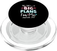 Verso bíblico para niños Cristianos He's Got Big-Plans For Me PopSockets PopGrip para MagSafe