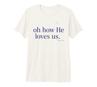 Verso de la Biblia de fe Cristiana Efesios Jesús Love Cross Camiseta Premium