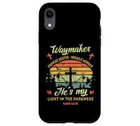 Verso de la Biblia Waymaker - Creer en Dios y Jesús - Cristiano Carcasa para iPhone XR