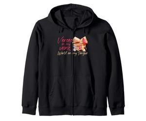 Verso de poesía Poeta Escritor Versos In My Veins Bookish Cita Sudadera con Capucha