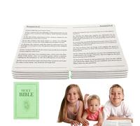 Verso En Forma De Libro: Almohadas Bíblicas De Fe, Buenos Cojines Para Libros, Libros Que Se Pueden Abrir Con Clase, Juguete De Felpa Multifuncional, Almohada Bíblica De Algodón Suave | Para La