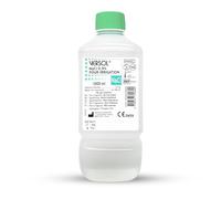 VERSOL NaCl 0,9% - Solución salina fisiológica estéril 1 L - Para higiene nasal, limpieza de heridas y cuidado diario - Apta para bebés, niños y adultos