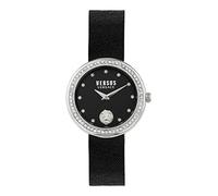 Versus Versace Lea Crystal Collection - Reloj de lujo para mujer, Acero inoxidable-VSPEN5921, Talla única, Cristal Lea