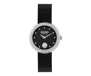 Versus Versace Lea Crystal Collection - Reloj de lujo para mujer, Acero inoxidable-VSPEN5921, Talla única, Cristal Lea