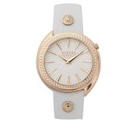 Versus VSPHF0220 - Reloj analógico de Cuarzo para Mujer con Correa de Piel, Color Gris