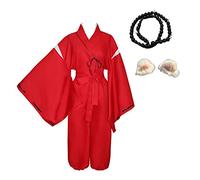 VersusModa Inuyasha - Disfraz de carnaval Inu Yasha Kimono Pants Cosplay Anime INUYA12 (solo collar)