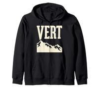 Vert Mountain Trail Running Aumento de elevación Sudadera con Capucha