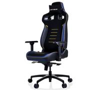 VERTAGEAR PL4800 Silla ergonómica Grande y Alta para Juegos con Sistemas de Asiento Lumbar y VertaAir ContourMax - Kits LED RGB actualizables - Azul Medianoche