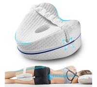 Vertdens Almohada de pierna, almohada de rodilla para dormir de lado, almohadas de piernas para dormir, cojín de rodilla para dormir, adecuado para aliviar el dolor de piernas, espalda y rodilla