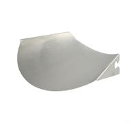 Vertedor de canaleta de acero inoxidable, mezcladores de cocina compatibles con KENWOOD apto para lavavajillas, accesorio de protección de vertido, color plateado