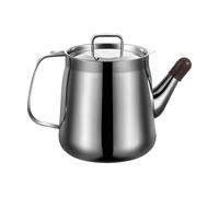 Vertedor de - Jarra de almacenamiento de duradera, contenedor de acero inoxidable equipado con filtro, diseño resistente al calor, accesorio de cocina funcional, ideal para el hogar