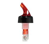 Vertedor de vino de 20/30 ml, vertidor automático de botellas de bebida espirituosa, dispensador de cóctel de vino, utensilios de bar, herramientas de bar, vertedor de botellas para licores (rojo, 30