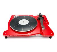 Vertere Acoustics Pack DGX Dark Sabre rojo - Tocadiscos de vinilo, Manual, MM, Tracción por correa, Discos de vinilo, Discos de 45 RPM