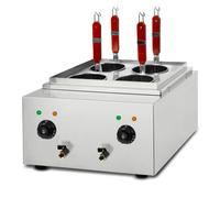 VERTES Cocedor de pasta eléctrico, 2-3x 1700 vatios, 4-6 cestas para pasta