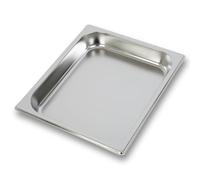 VERTES Recipiente GN 1/2 Gastro Norm Gastronorm (Acero inoxidable, 40 mm de profundidad, higiénico, inoxidable, resistente a los arañazos, resistente a temperaturas de -40° a +300°C, para baño maría)