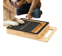 Vertical Dog Scratching Board for Nails - Adjustable Retractable Ďog Nail File & Scratch Box | Stress-Free Grooming Solution for Healthy Dog Claws