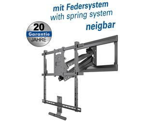 Vertical & fully mobile tv wall mount for screens 42' - 65' (107 - 165
