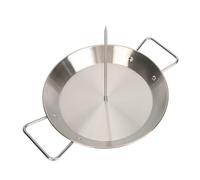 Vertical Pincho Grill Pan Soporte de Acero Inoxidable para Tacos, Pollo, Asado, con Cepillo Guante Mat