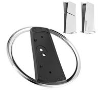 Vertical Stand compatible with PS5 Slim & PS5 Console - Black Vertical Console Stand with Anti-Slip Pads - Space Saving Design - PlayStation 5 Slim Stand - ps5 stand vertical - Durable ABS Material