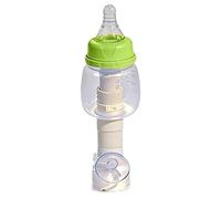 Vertical Suction Cup Fish Tank Feeder - Clear Aquarium Food Nipple Feeder for Betta Shrimp Home Daily Travel Vacation Aquarium Feeding Accessory Use, 7.48x1.18x1.18 inches