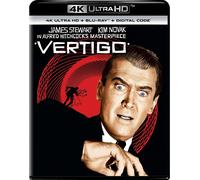 Vertigo (4K UHD Blu-ray) Vertigo James Stewart Kim Novak (Importación USA)