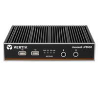 Vertiv Avocent Longview 5500 Extensor KVM de alto rendimiento | Receptor | Cabezal único | 4K 60Hz (LV5500R-400)