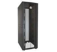 Vertiv VR3357 armario rack 48U Rack o bastidor independiente Negro, Transparente