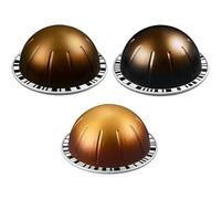 Vertuo Line Pack de 3 fundas: Dolce, Chiaro, Scuro; doble espresso, 30 cápsulas de café