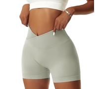 Vertvie Pantalones Cortos Mujer Short Mallas Deportivo Leggins Cortos Boxer Push Up para Mujer Cintura Alta Ejercicio Motociclista Scrunch Butt para Running Yoga Fitness Jogging