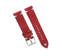 Veruying 18mm/20mm/22mm Reemplazo de correa de reloj de cuero de ante suave vintage con barra de resorte de liberación rápida