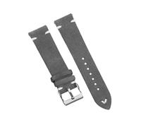 Veruying 18mm/20mm/22mm Reemplazo de correa de reloj de cuero de ante suave vintage con barra de resorte de liberación rápida