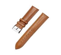 Veruying 18mm/20mm/22mm Reemplazo de correa de reloj deportivo de piel de vaca italiana transpirable multicapa para reloj inteligente