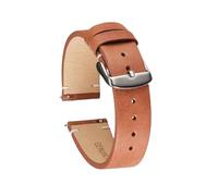 Veruying 18mm/20mm/22mm Reemplazo de correa de reloj inteligente de piel de becerro resistente al agua de liberación rápida para hombres