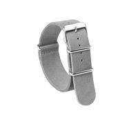 Veruying 20mm/22mm Reemplazo de correa de reloj deportivo de cuero de ante suave y transpirable para hombres y mujeres